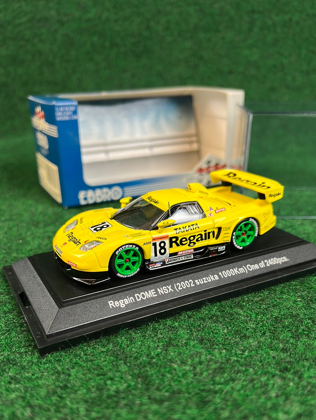 35％OFF】 1/43 EBBRO 2002年JGTC 無限NSX#16 道上龍、伊藤大輔