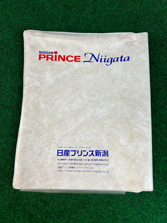 Nissan Prince Niigata - Japanese Dealership Document Folder Case