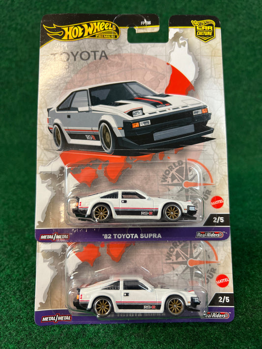 Hot Wheels Premium - Car Culture World Tour 1982 Toyota Supra Set