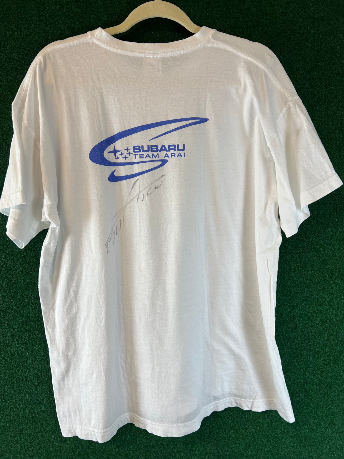 Subaru - Rally Team Arai Autographed T-Shirt