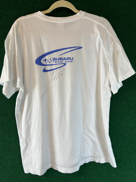 Subaru - Rally Team Arai Autographed T-Shirt