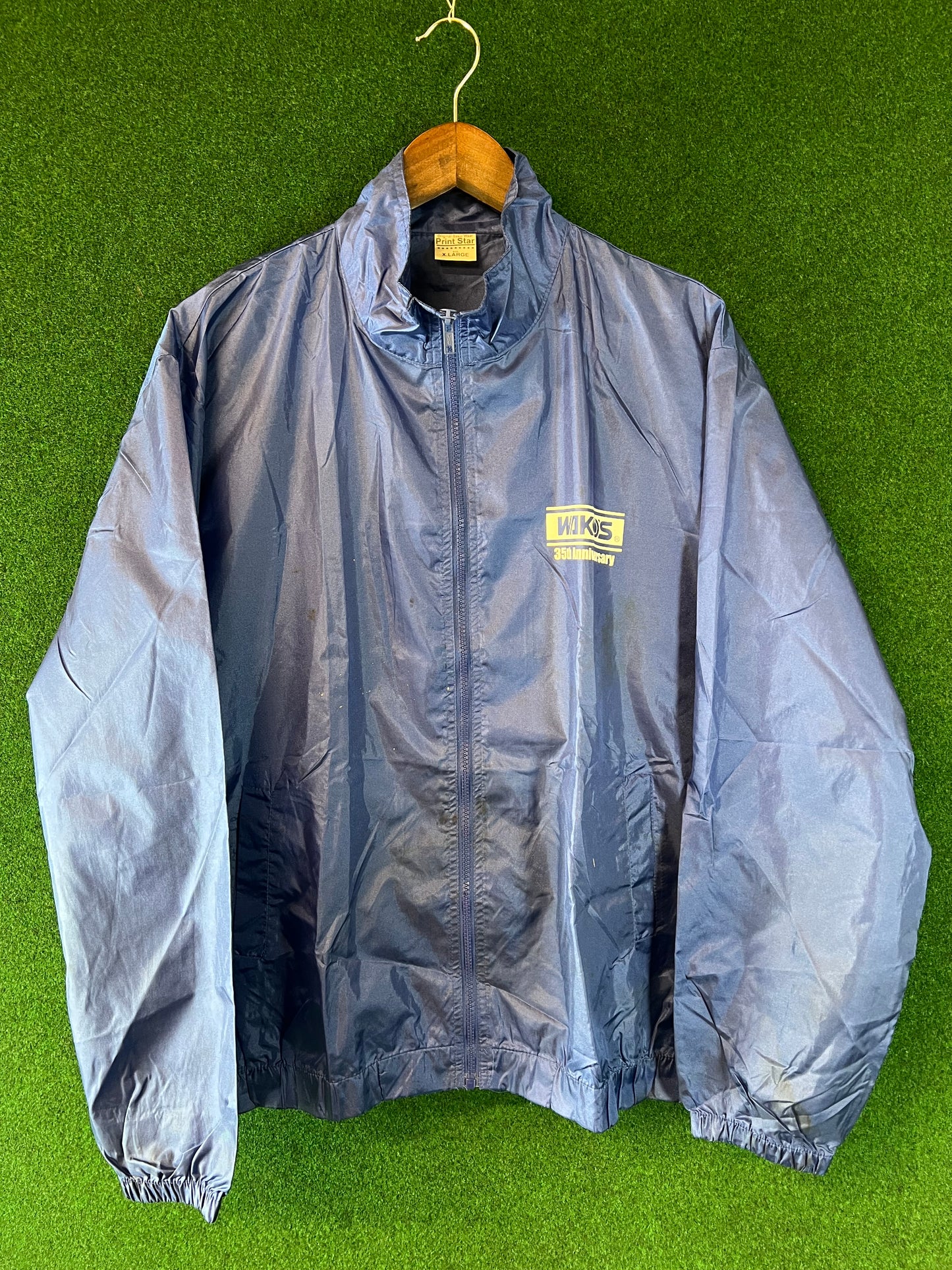 Wako's Oil & Chemical - 35th Anniversary Vintage Nylon Windbreaker Jacket