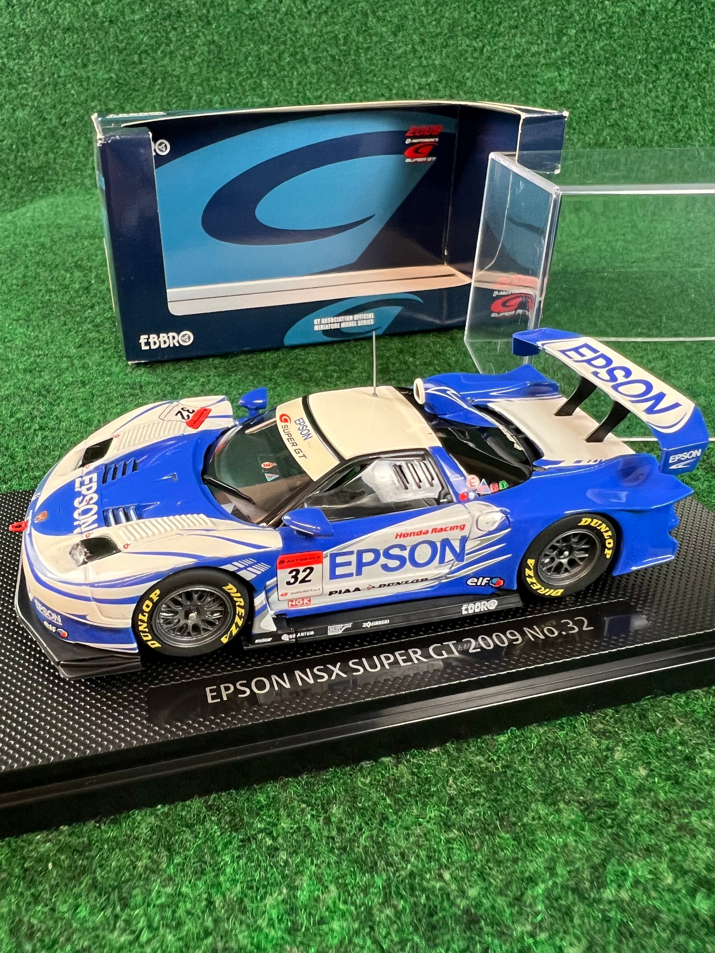 EBBRO - 2009 Super GT EPSON Honda NSX 1/43 Scale Diecast