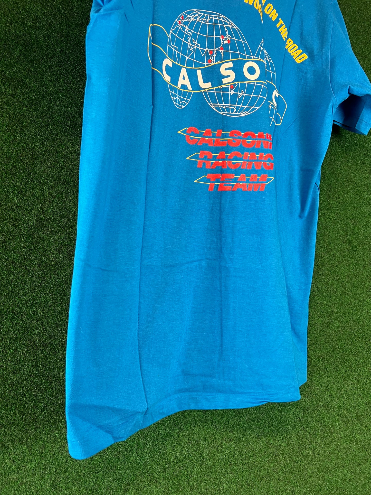 Calsonic Racing Team - Late 1980’s Vintage Blue T-Shirt