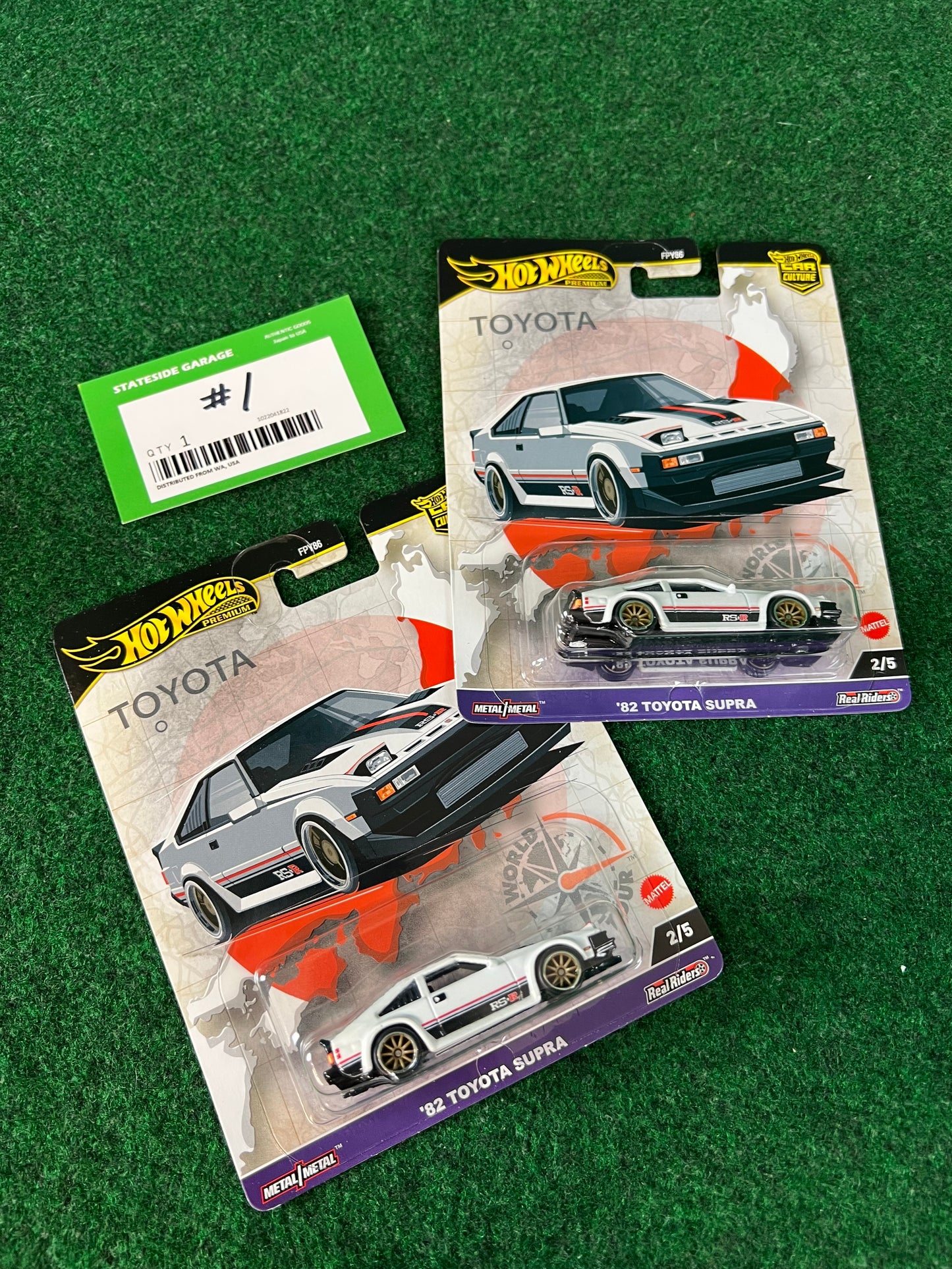 Hot Wheels Premium - Car Culture World Tour 1982 Toyota Supra Set