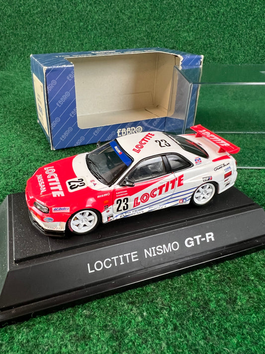 EBBRO - Loctite Nismo Nissan Skyline R34 GT-R 1/43 Scale Diecast