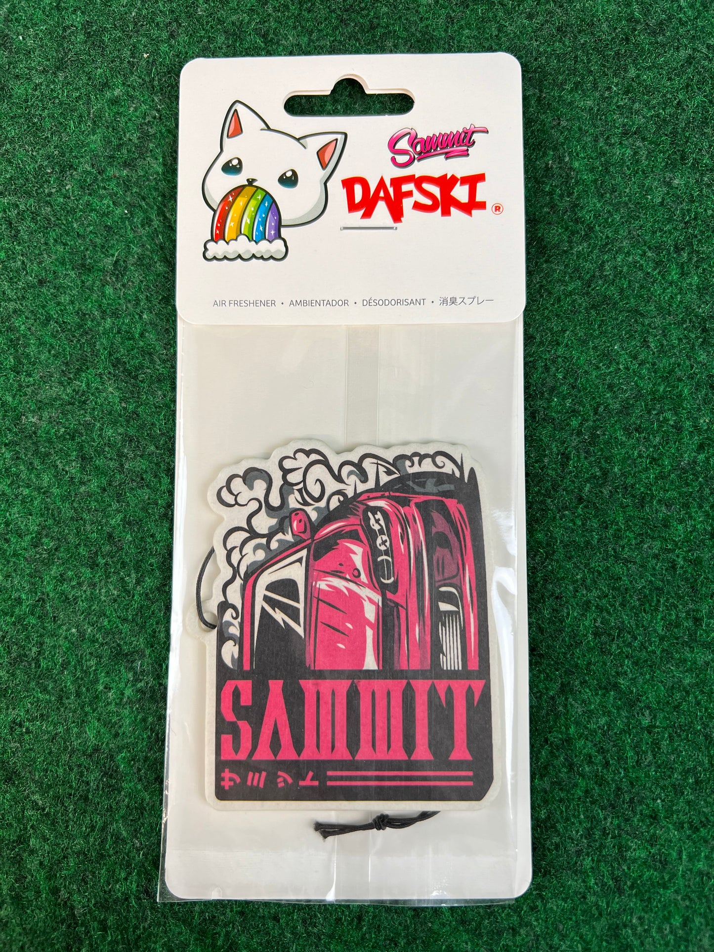 DAFSKI & Sammit Collab - Pink S15 Hanging Air Freshener