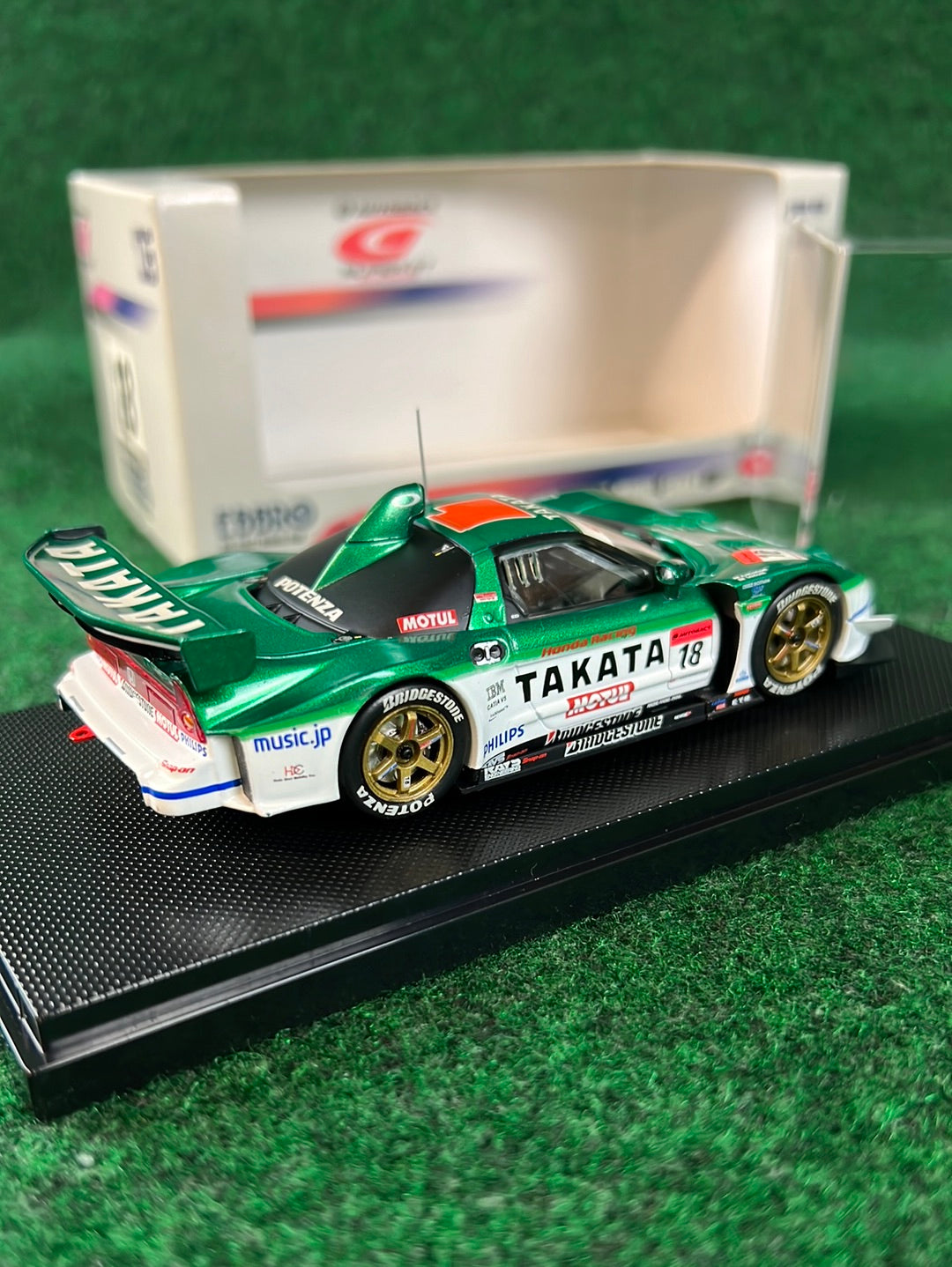 EBBRO Super GT 2006 Takata Dome Honda NSX 1/43 Scale Diecast 