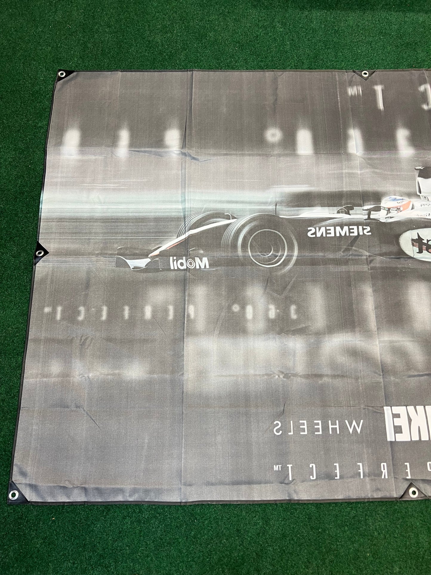 ENKEI Wheels - 360 Degree Perfect Formula 1 (F1) Retail Advertising Banner