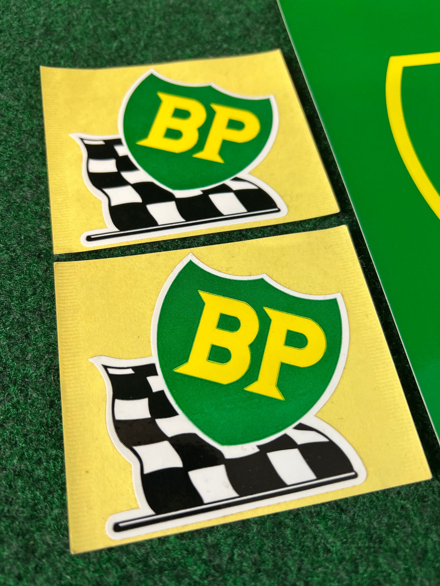 BP OIL Sticker Set