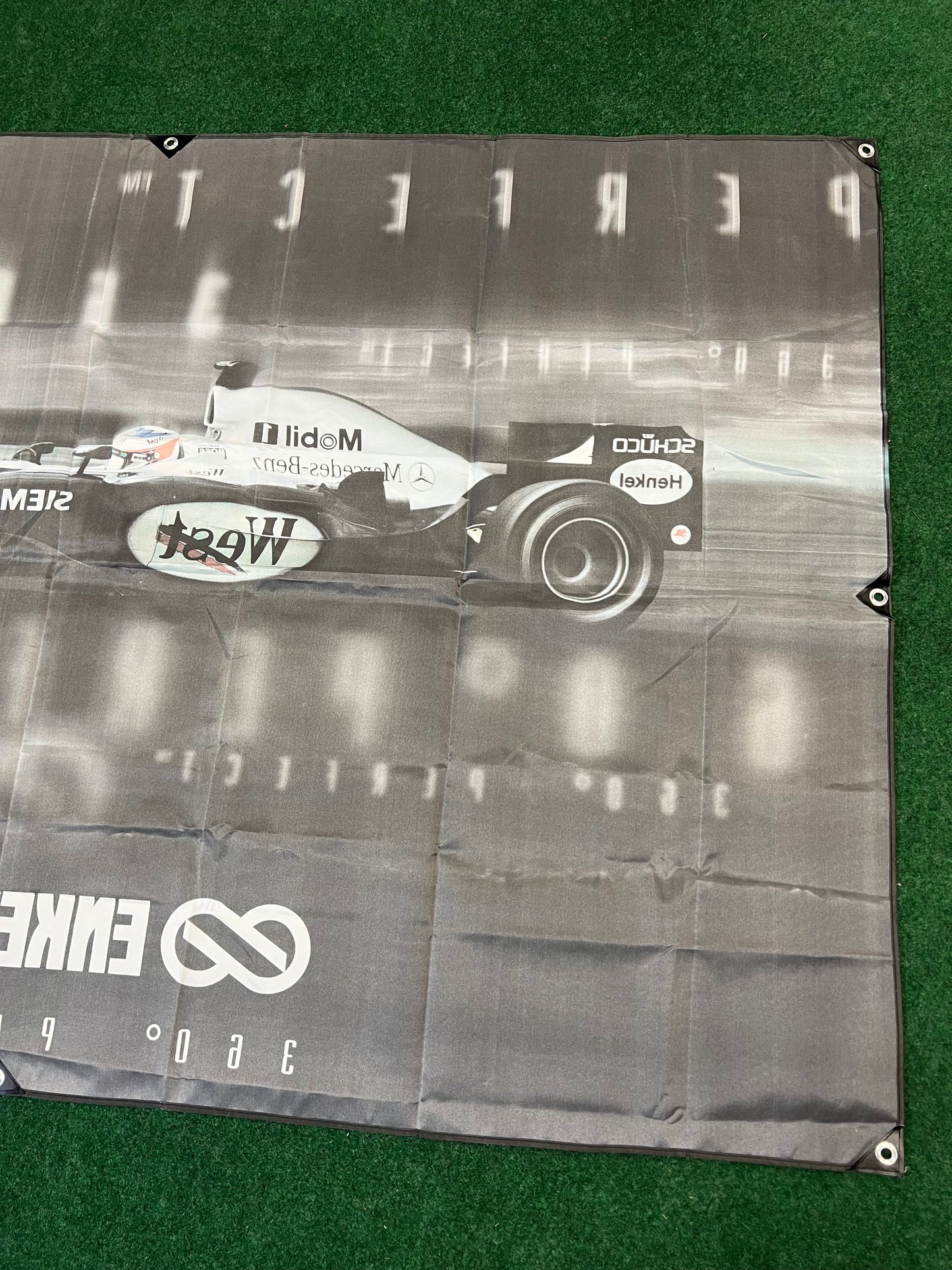 ENKEI Wheels - 360 Degree Perfect Formula 1 (F1) Retail Advertising Banner