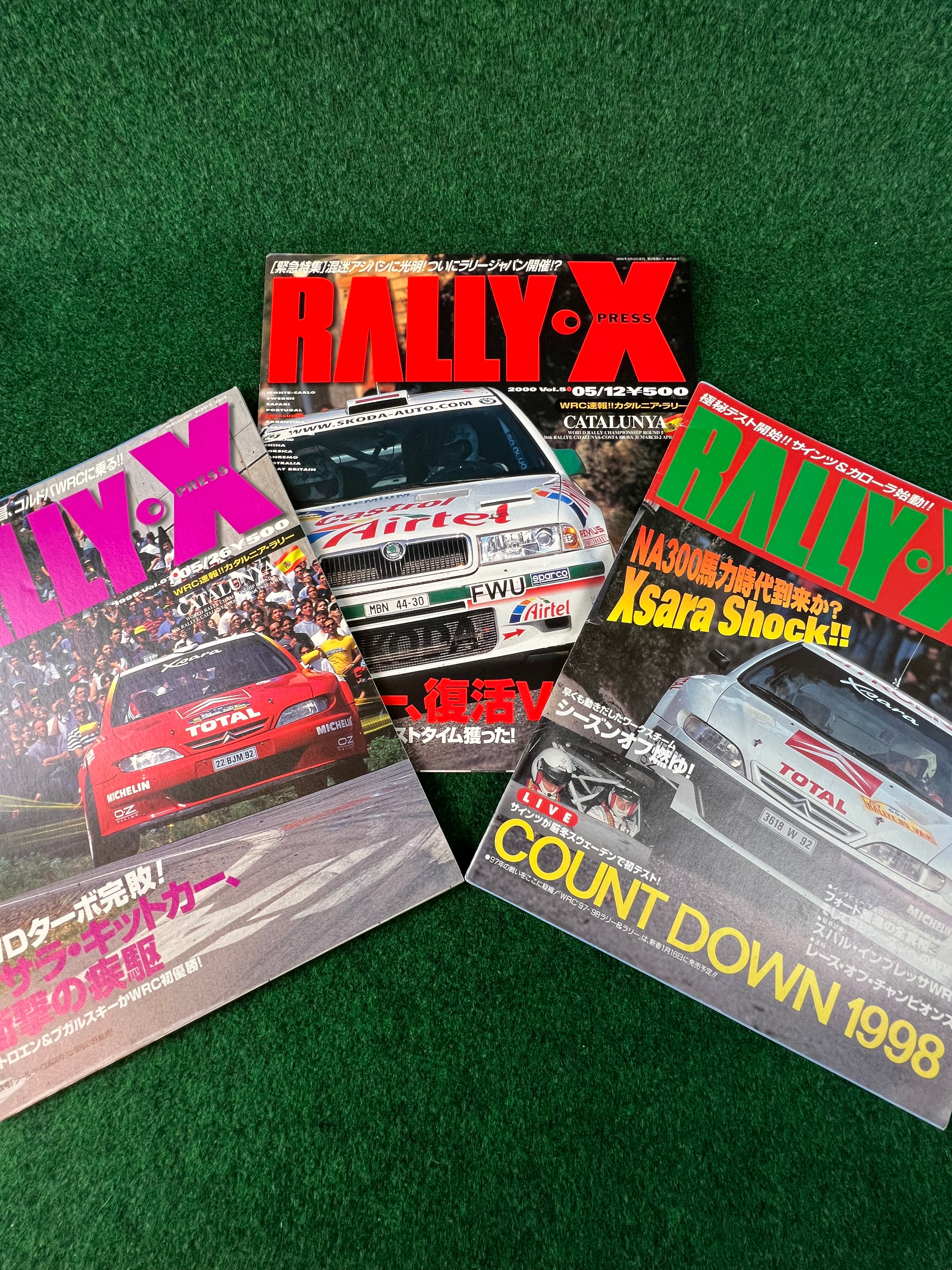 Rally Xpress Magazine - Citroen & Skoda Set of 3