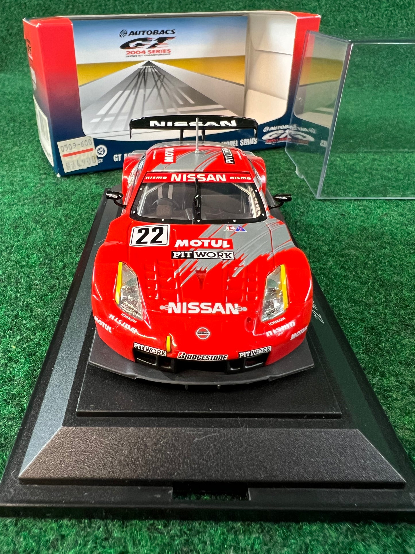 EBBRO 2004 JGTC MOTUL Pitwork Nissan Fairlady Z 1/43 Scale Diecast