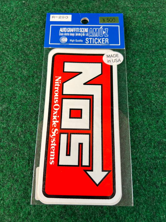 NOS - Nitrous Oxide Systems Vintage Logo Sticker