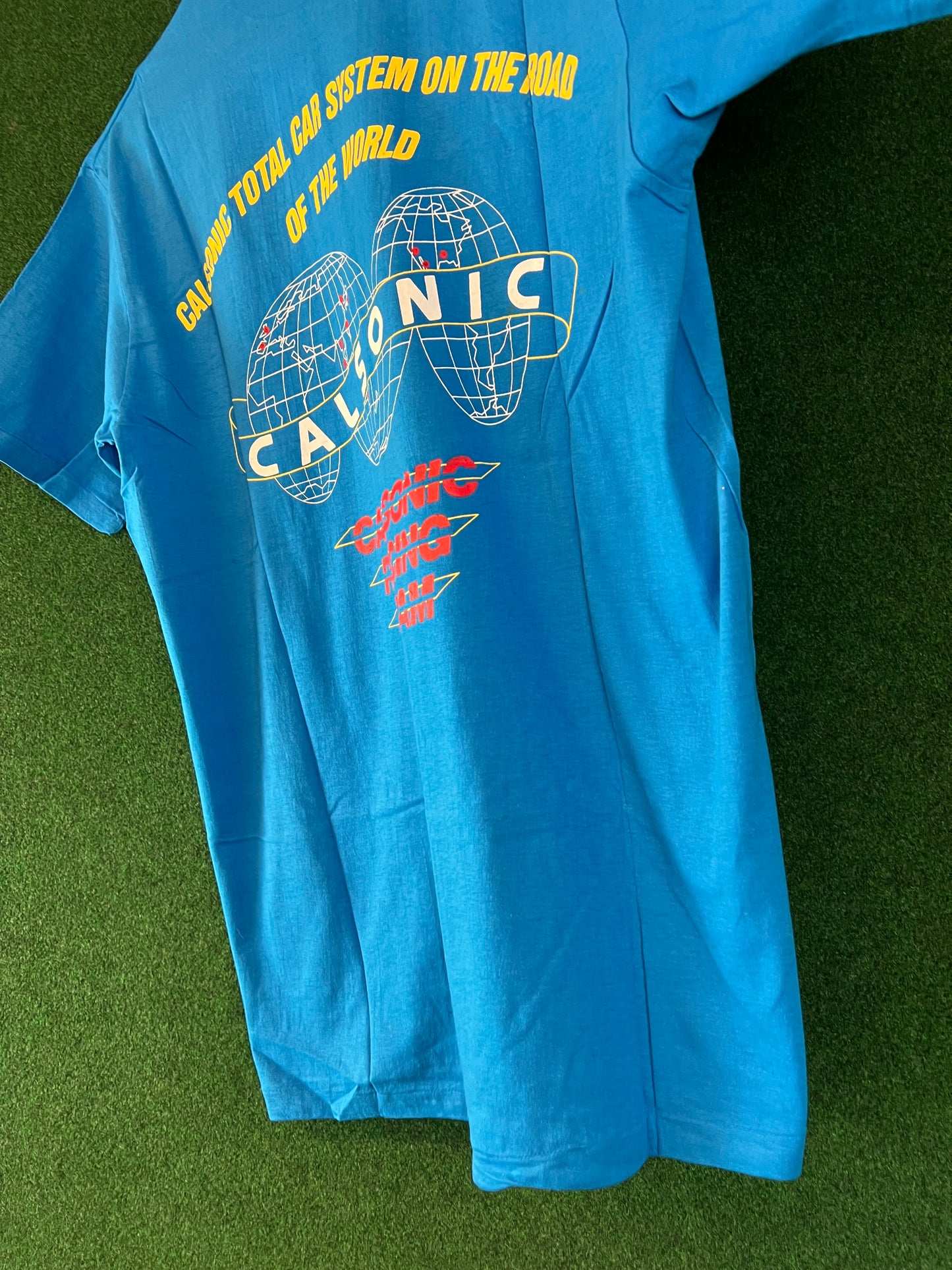 Calsonic Racing Team - Late 1980’s Vintage Blue T-Shirt