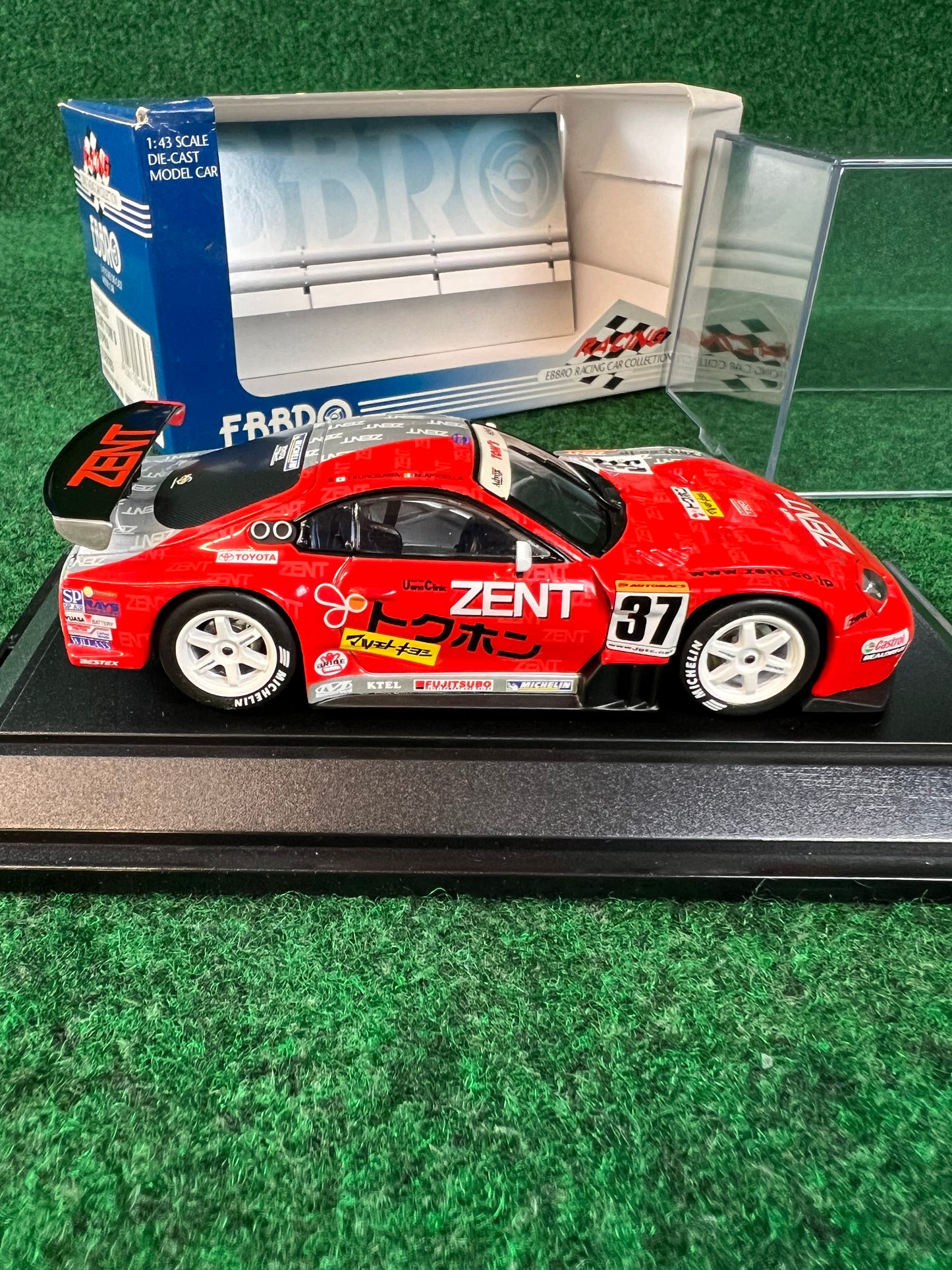 EBBRO - 2003 Zent Tom's Toyota Supra 1/43 Scale Diecast