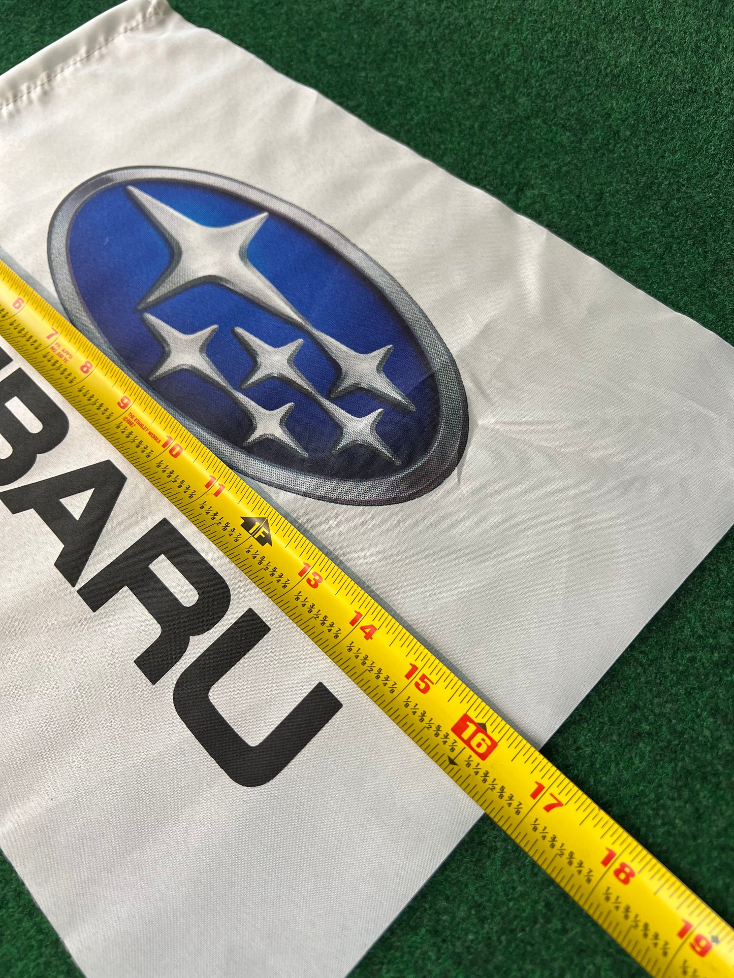 Subaru - Logo and Font Race Day Flag w/o Pole