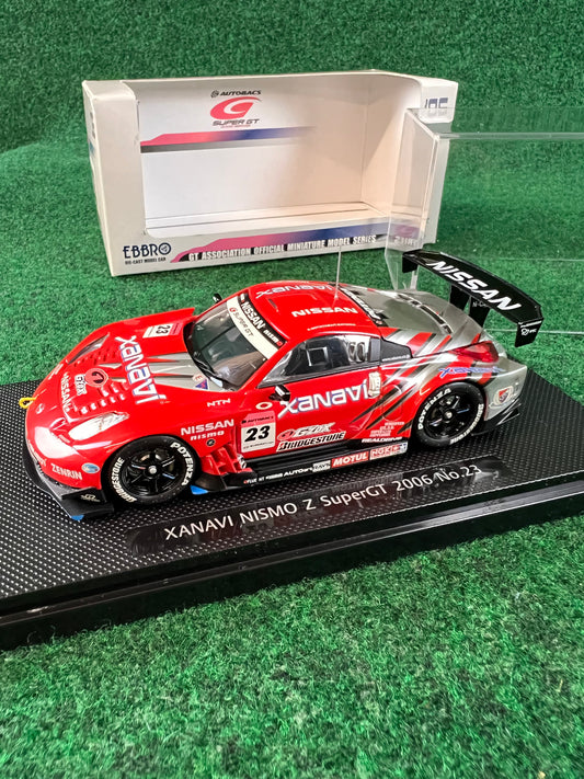 EBBRO Official SuperGT 2006 XANAVI Nismo Nissan Fairlady Z No. 23 Diecast