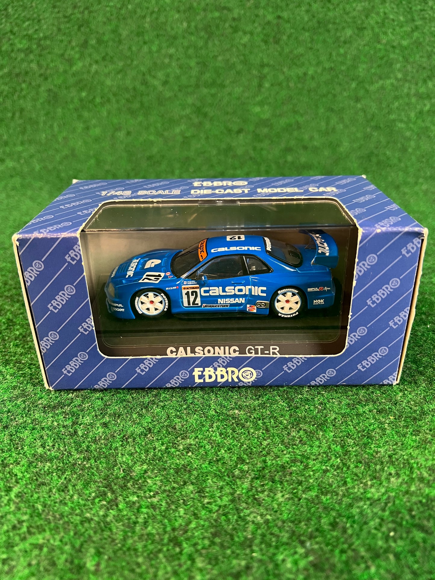 EBBRO - Calsonic Nissan Skyline R34 GT-R 1/43 Scale Diecast