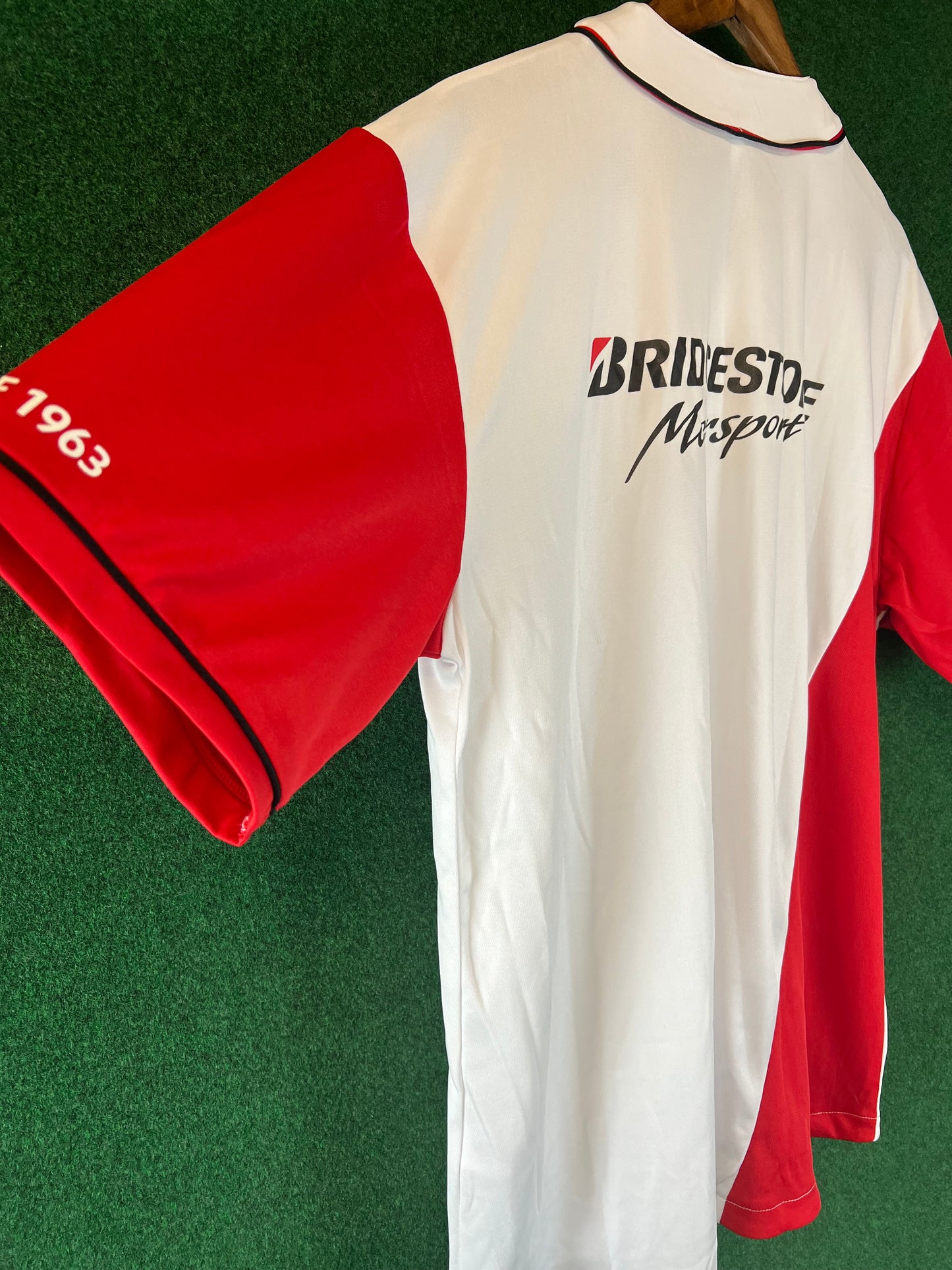 Bridgestone Motorsport - Button Down Baseball Style Jersey T-Shirt