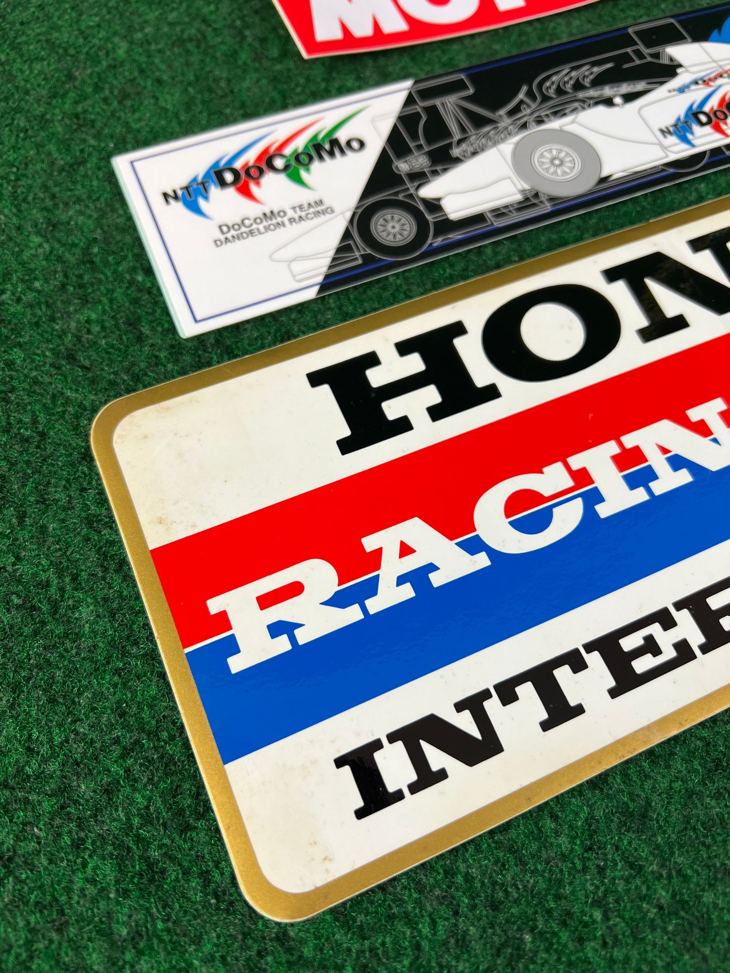 Motul, Wynn's, DoCoMo Formula Nippon and Honda Racing Team Sticker Set