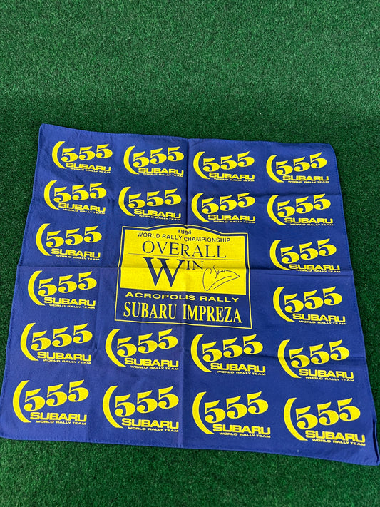 Subaru World Rally Championship 1994 Acropolis Rally Overall Win Handkerchief