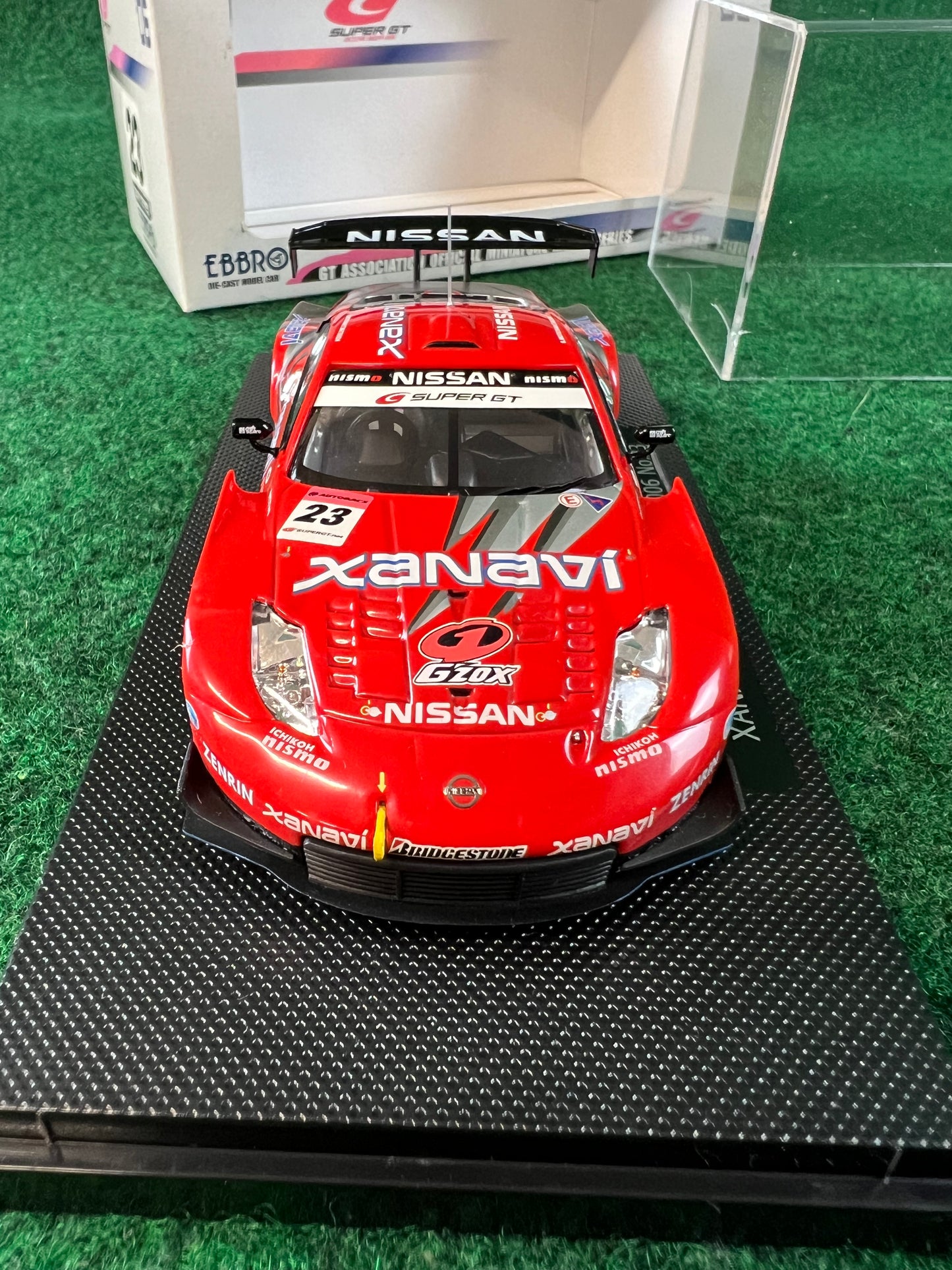 EBBRO Official SuperGT 2006 XANAVI Nismo Nissan Fairlady Z No. 23 Diecast