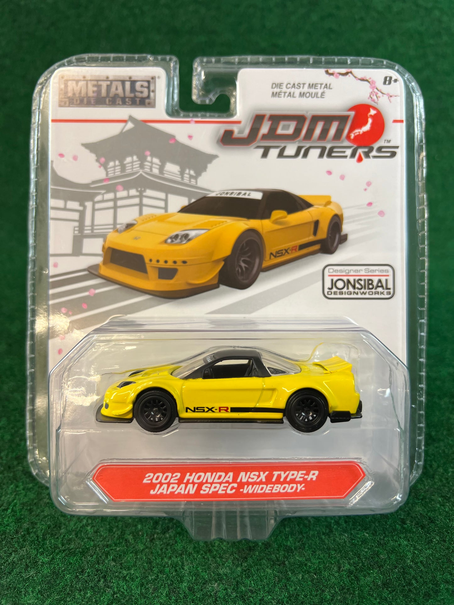 Jada Toys - JDM Tuners: 2002 Honda NSX Type-R Japan Spec Widebody (Small) Diecast