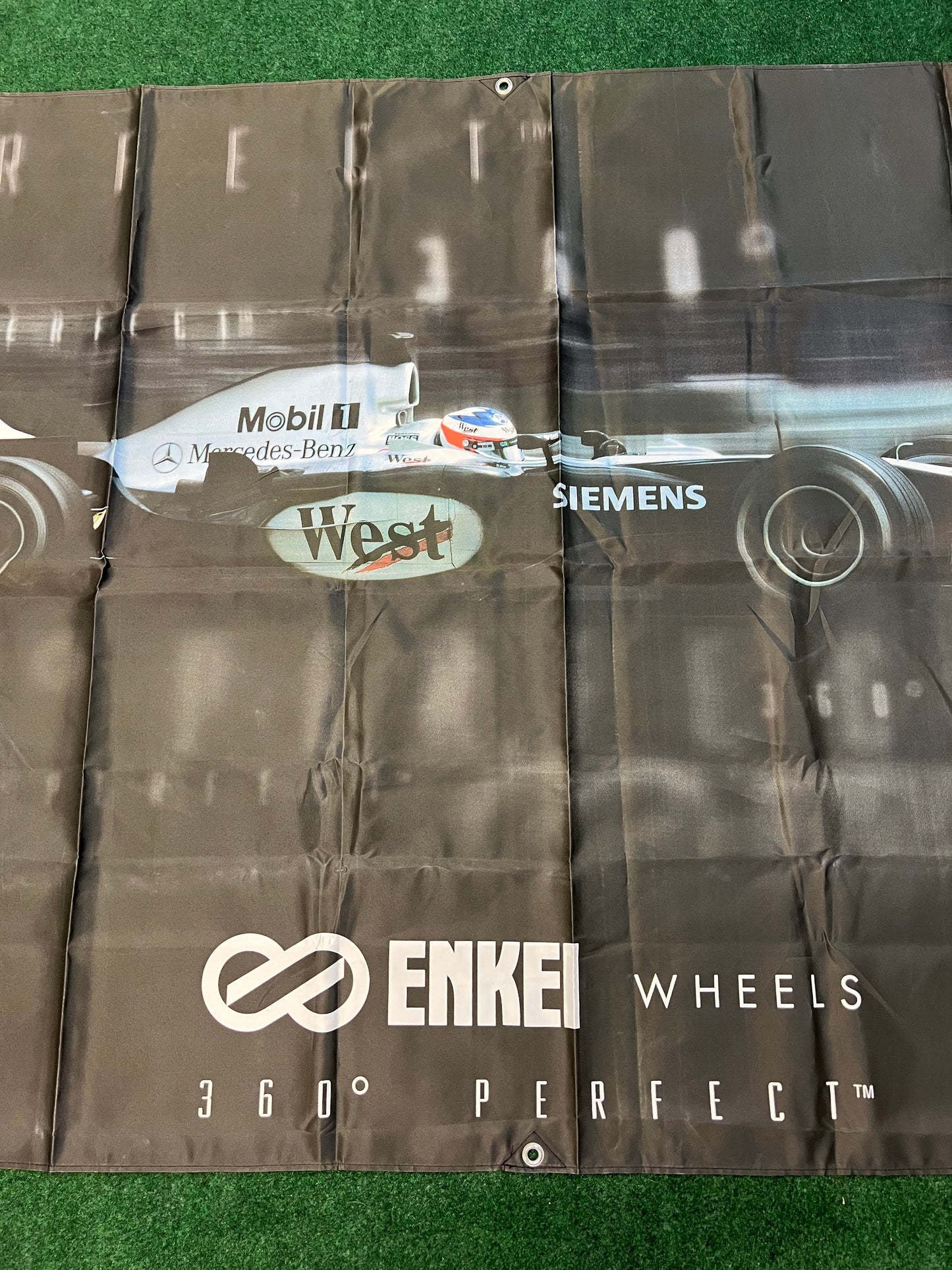 ENKEI Wheels - 360 Degree Perfect Formula 1 (F1) Retail Advertising Banner