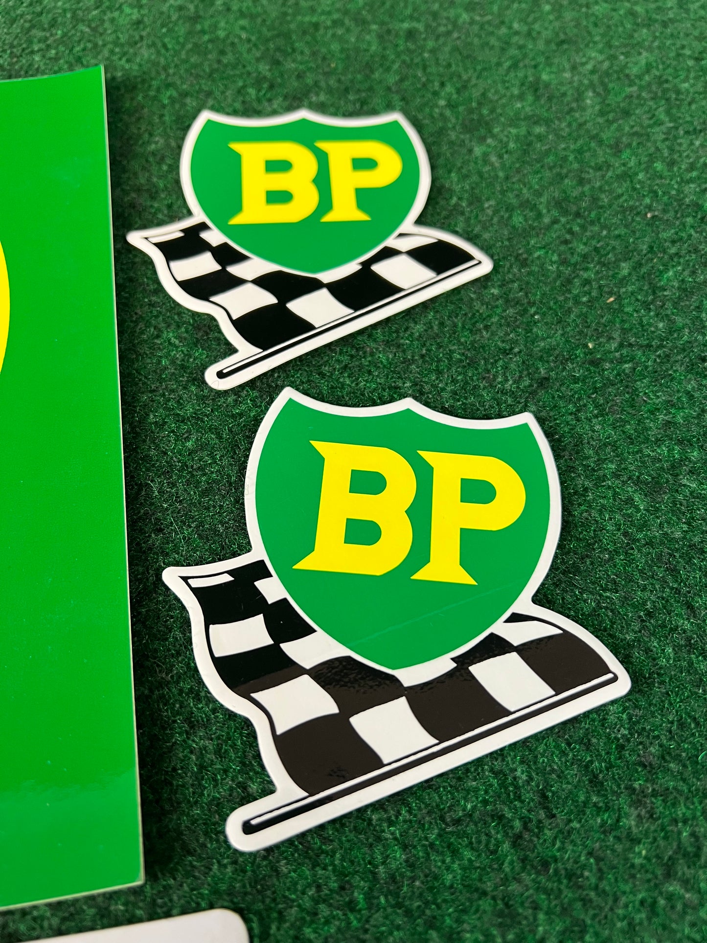 BP OIL Sticker Set