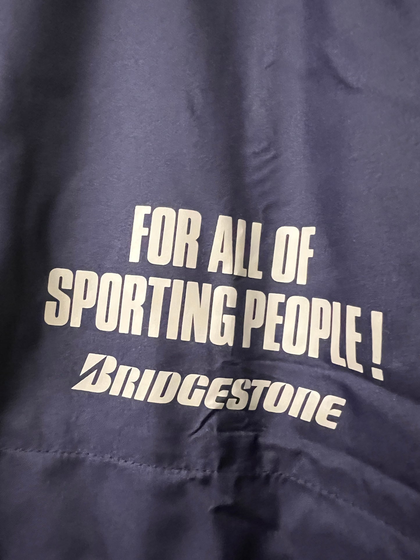 Bridgestone - "For all of sporting people!" Lined Windbreaker Jacket