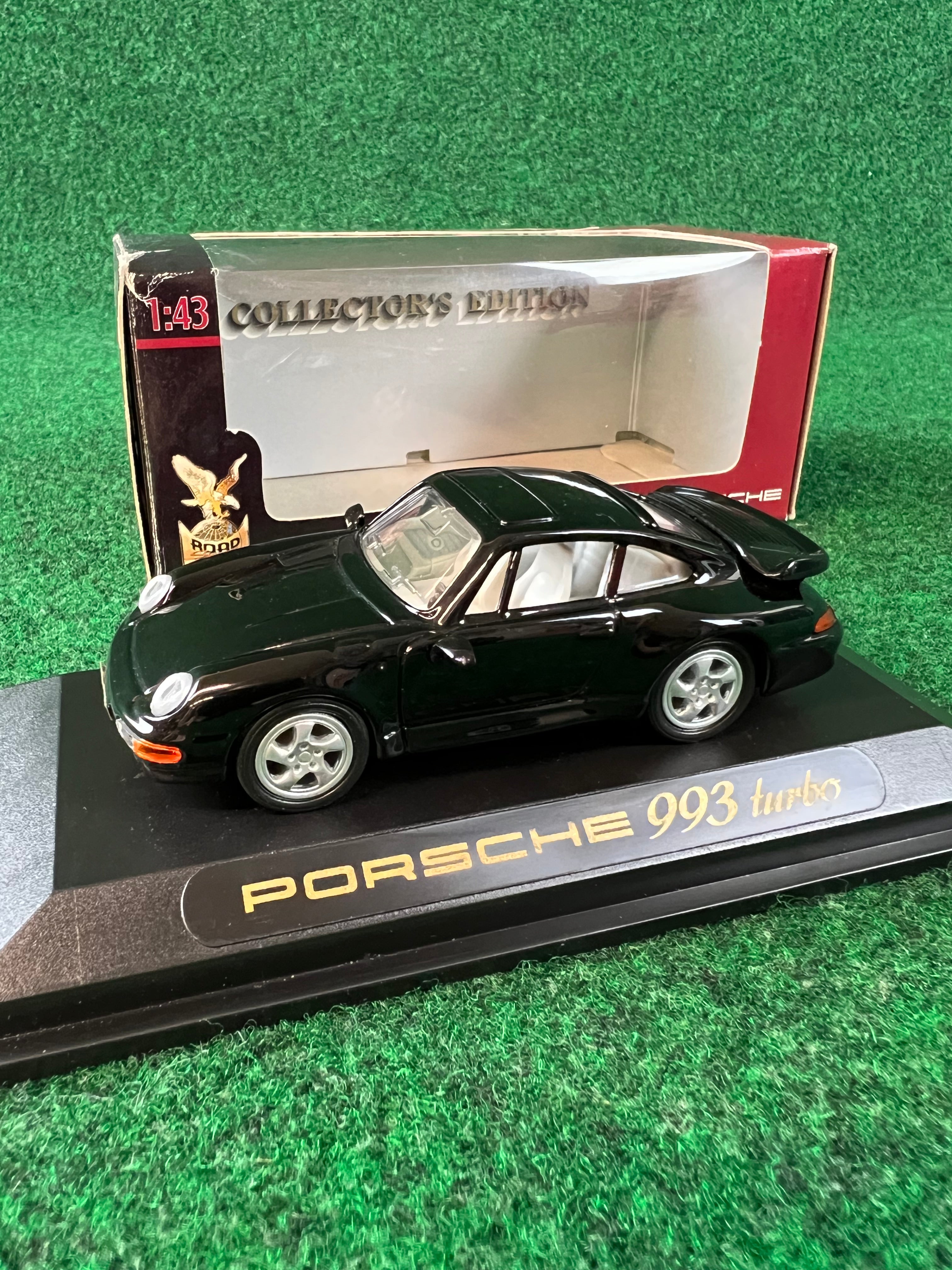 Road Signature - Porsche 911 Carrera (993) Turbo - Black 1/43 Scale Di –  Stateside Garage