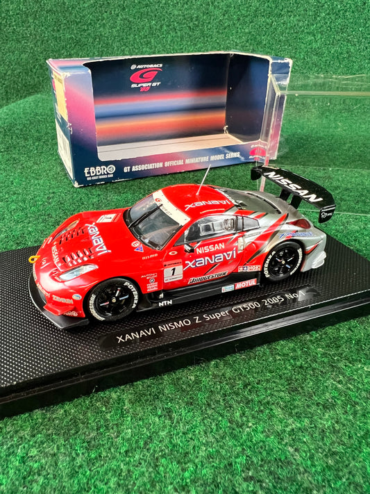 EBBRO SuperGT 2005 XANAVI Nismo Nissan Fairlady Z #1 1/43 Scale Diecast