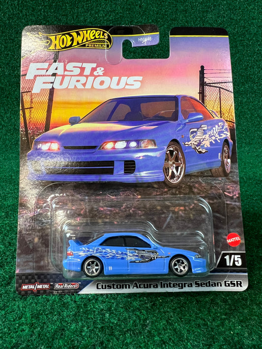 Hot Wheels Premium - Custom Acura Integra Sedan GSR