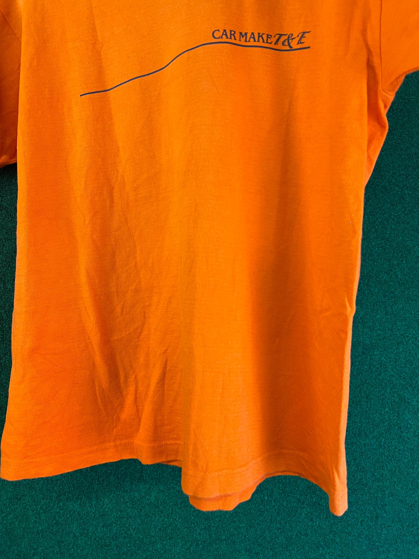 VERTEX - Car Make T&E Vintage Orange T-Shirt