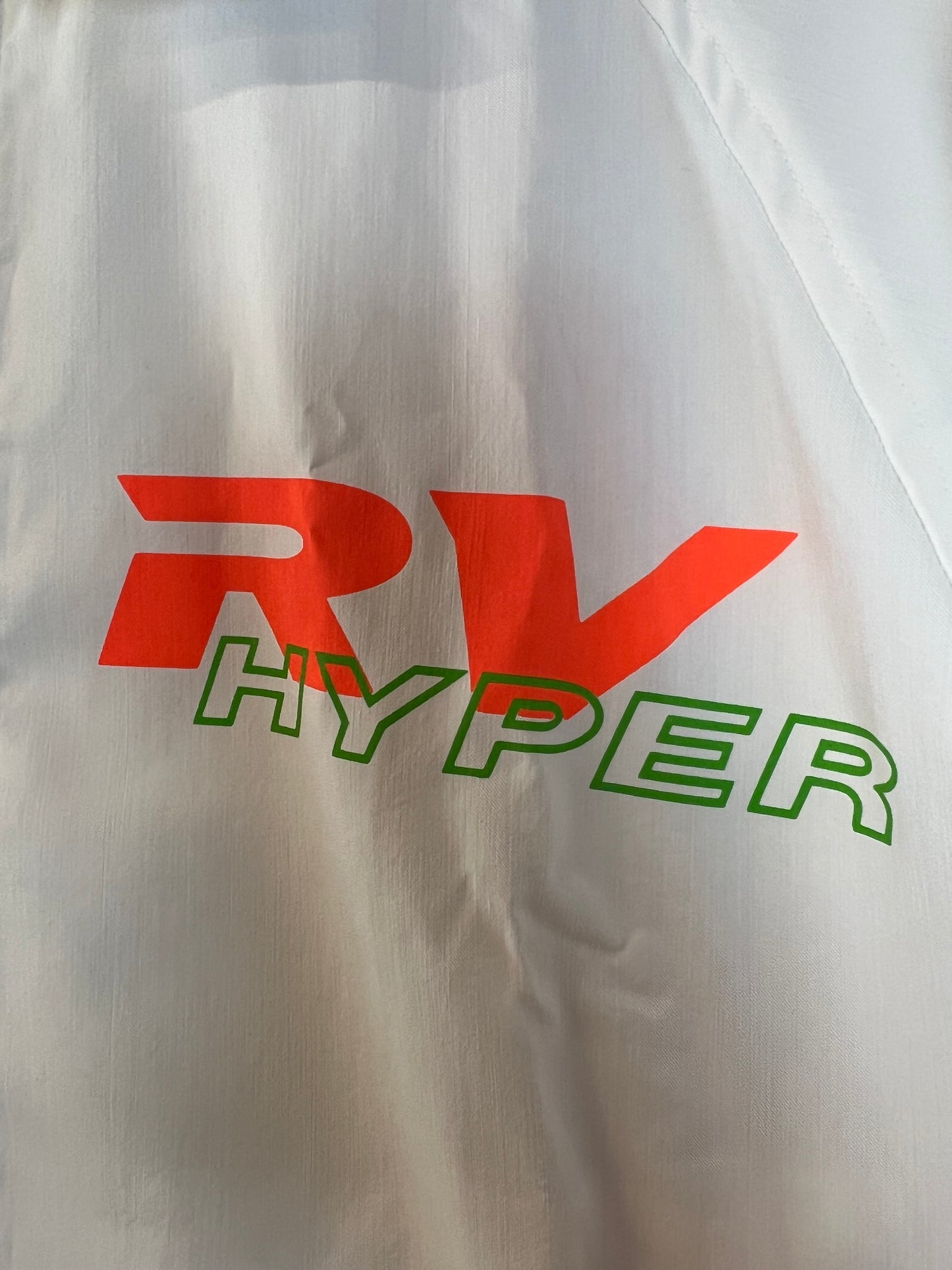 Bridgestone - Hyper RV Tennis Racket Windbreaker Vintage Cloth Zip Up Jacket