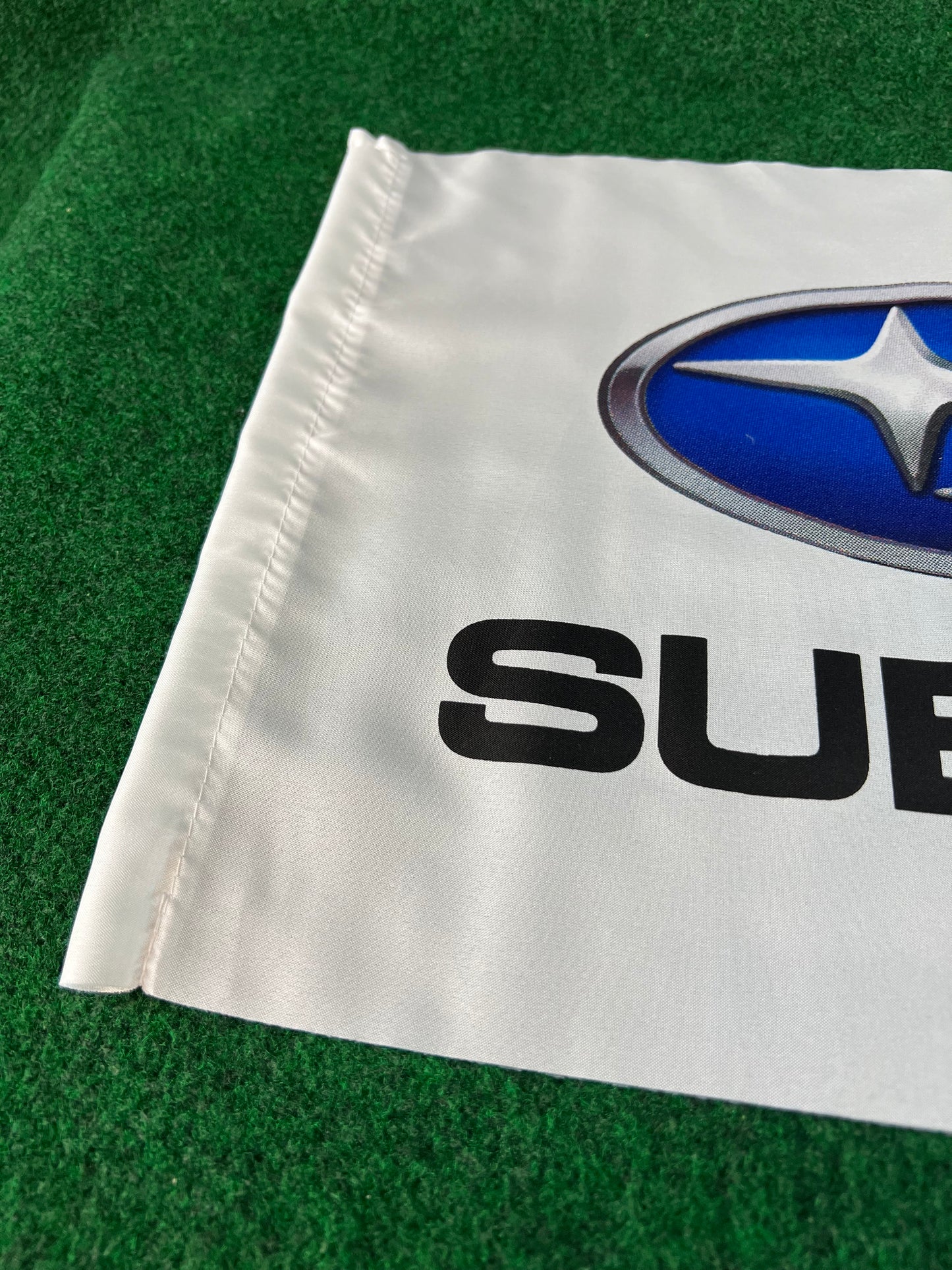 Subaru - Logo and Font Race Day Flag w/o Pole