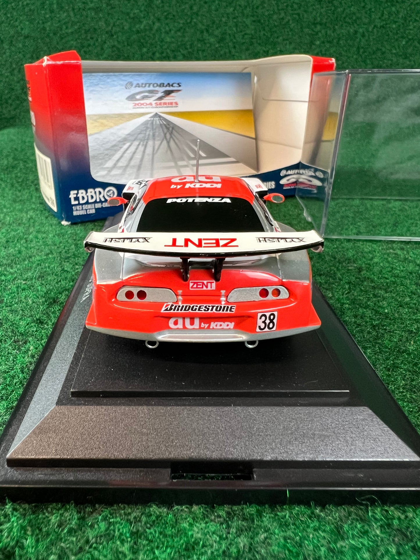 EBBRO - 2004 JGTC au Cerumo Toyota Supra 1/43 Scale Diecast