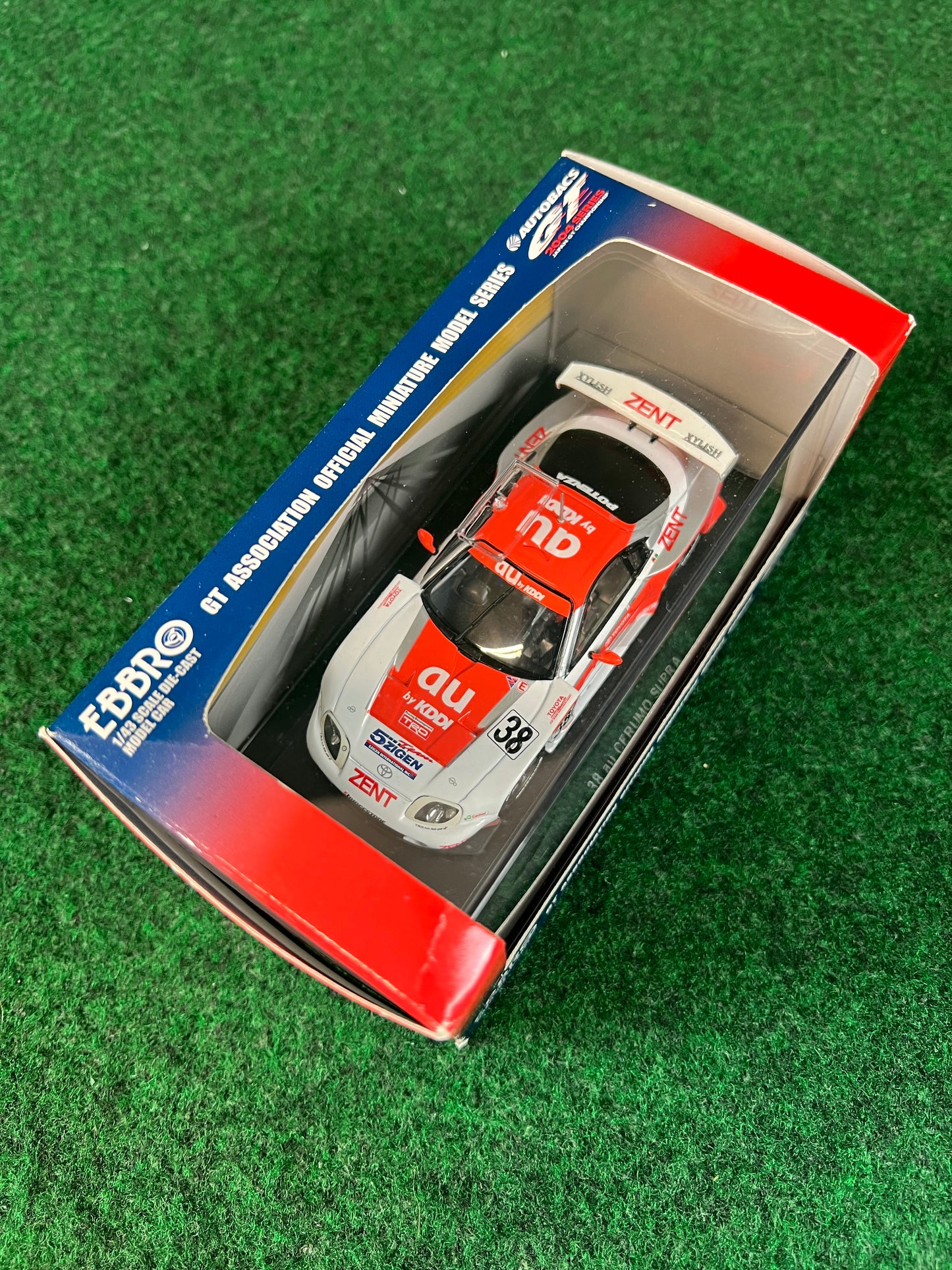 EBBRO - 2004 JGTC au Cerumo Toyota Supra 1/43 Scale Diecast