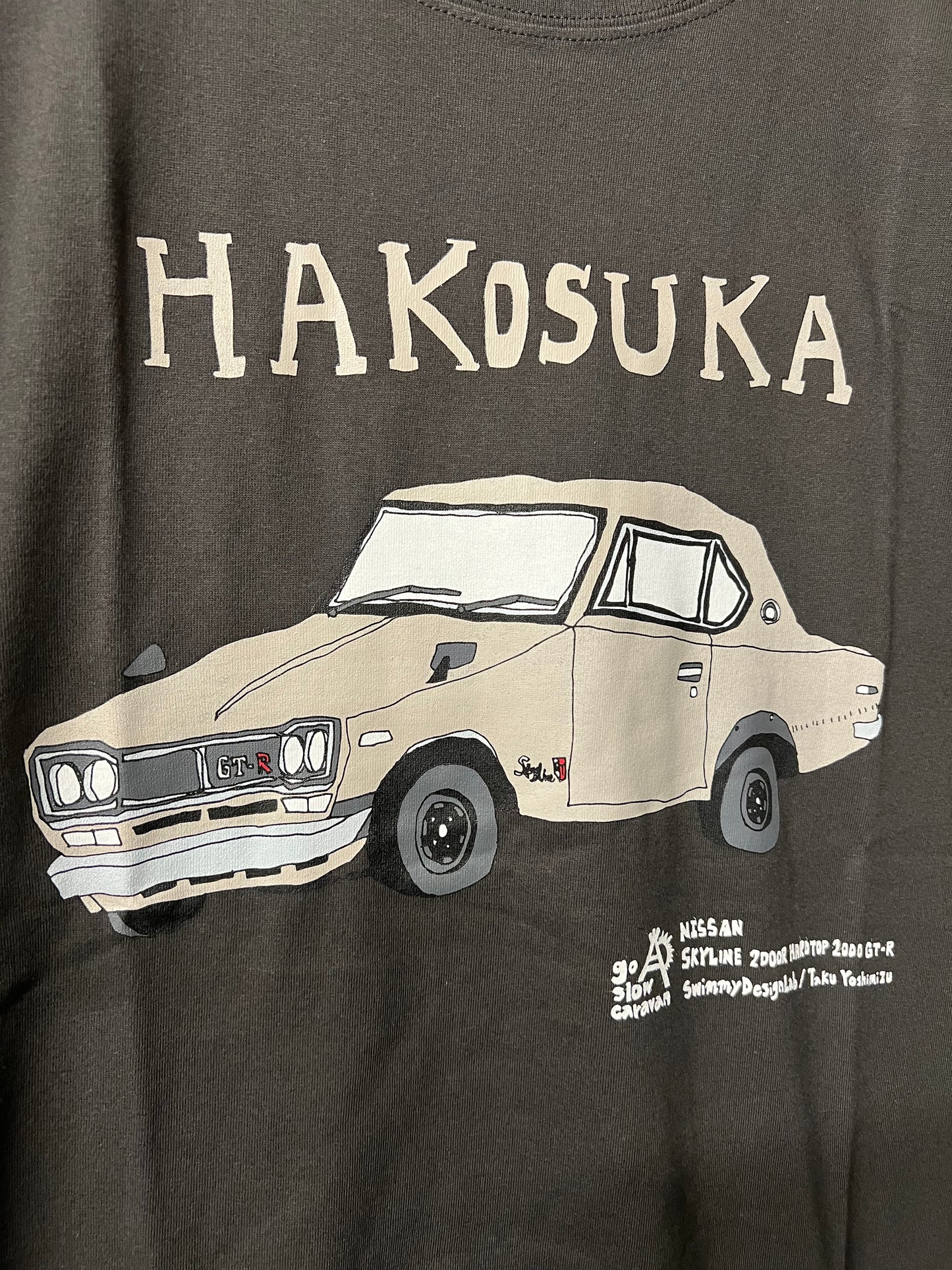 Nissan & Go Slow Caravan - Nissan Skyline 2000GT HAKOSUKA T-Shirt