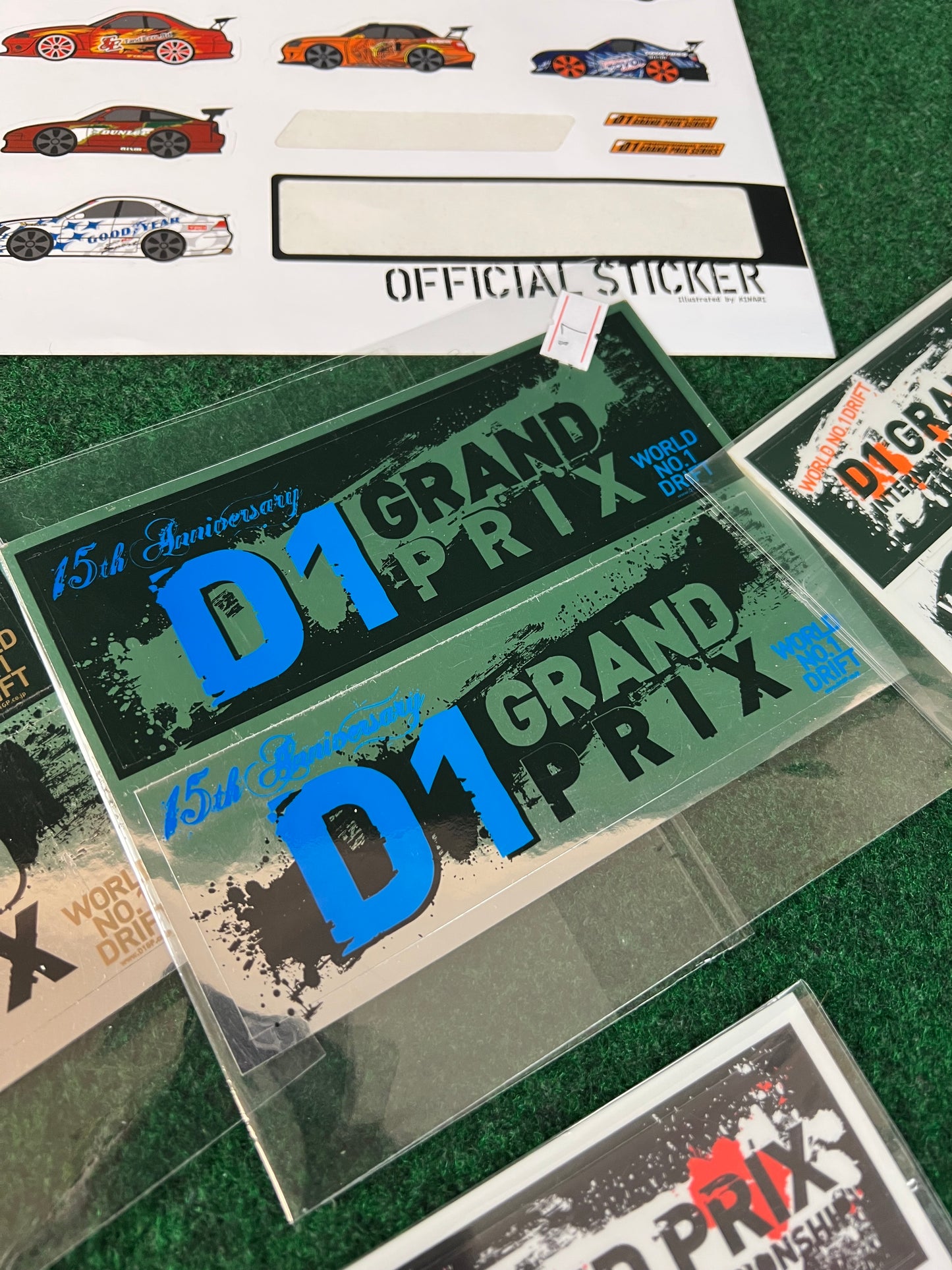 D1GP Drift Events Sticker Set