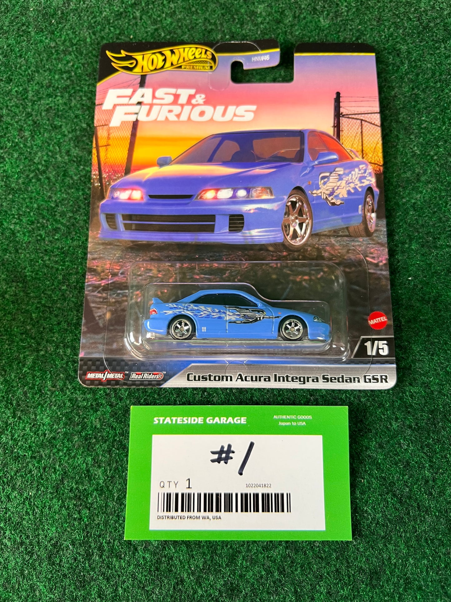 Hot Wheels Premium - Custom Acura Integra Sedan GSR