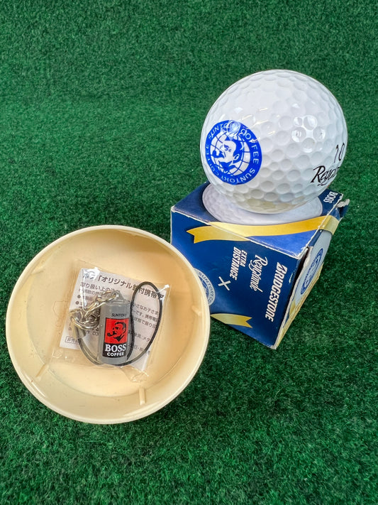 Suntory BOSS Coffee - Golf Ball & Keychain Set