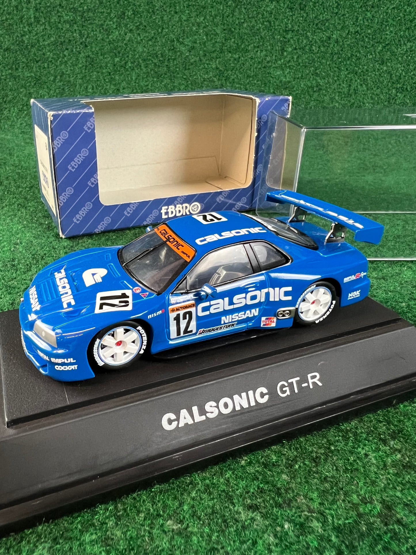 EBBRO - Calsonic Nissan Skyline R34 GT-R 1/43 Scale Diecast