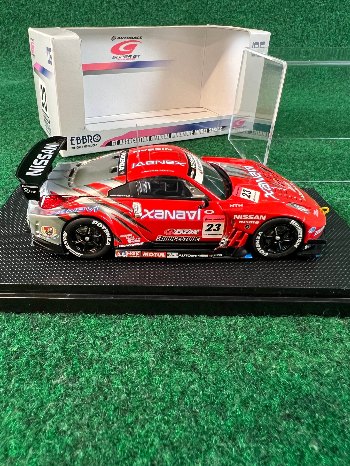 EBBRO Official SuperGT 2006 XANAVI Nismo Nissan Fairlady Z No. 23 Diecast