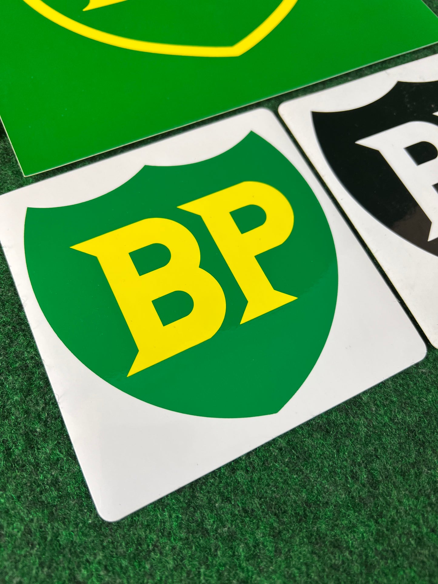 BP OIL Sticker Set