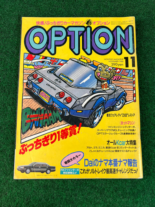 Option Magazine - November 1986