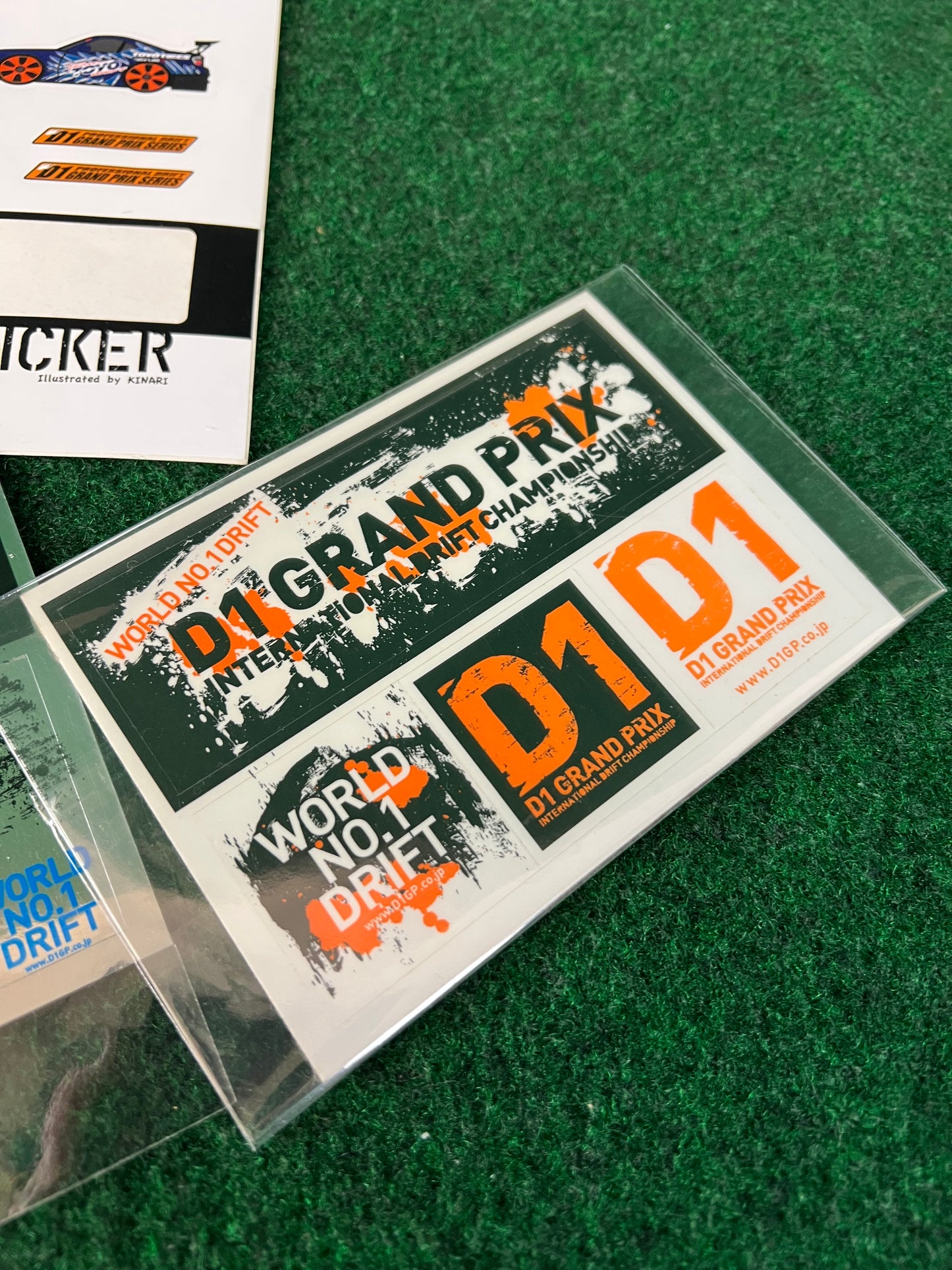 D1GP Drift Events Sticker Set