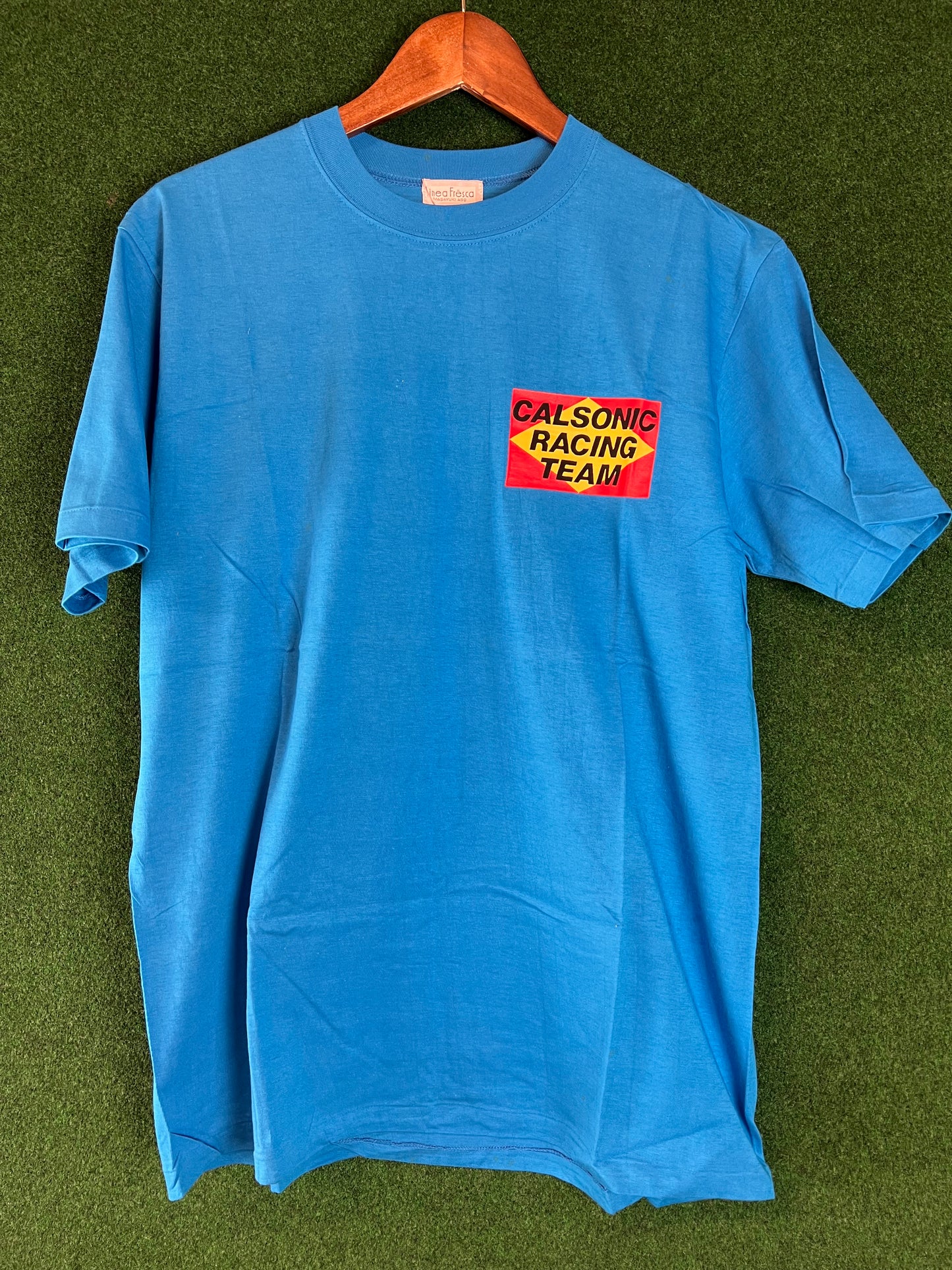 Calsonic Racing Team - Late 1980’s Vintage Blue T-Shirt