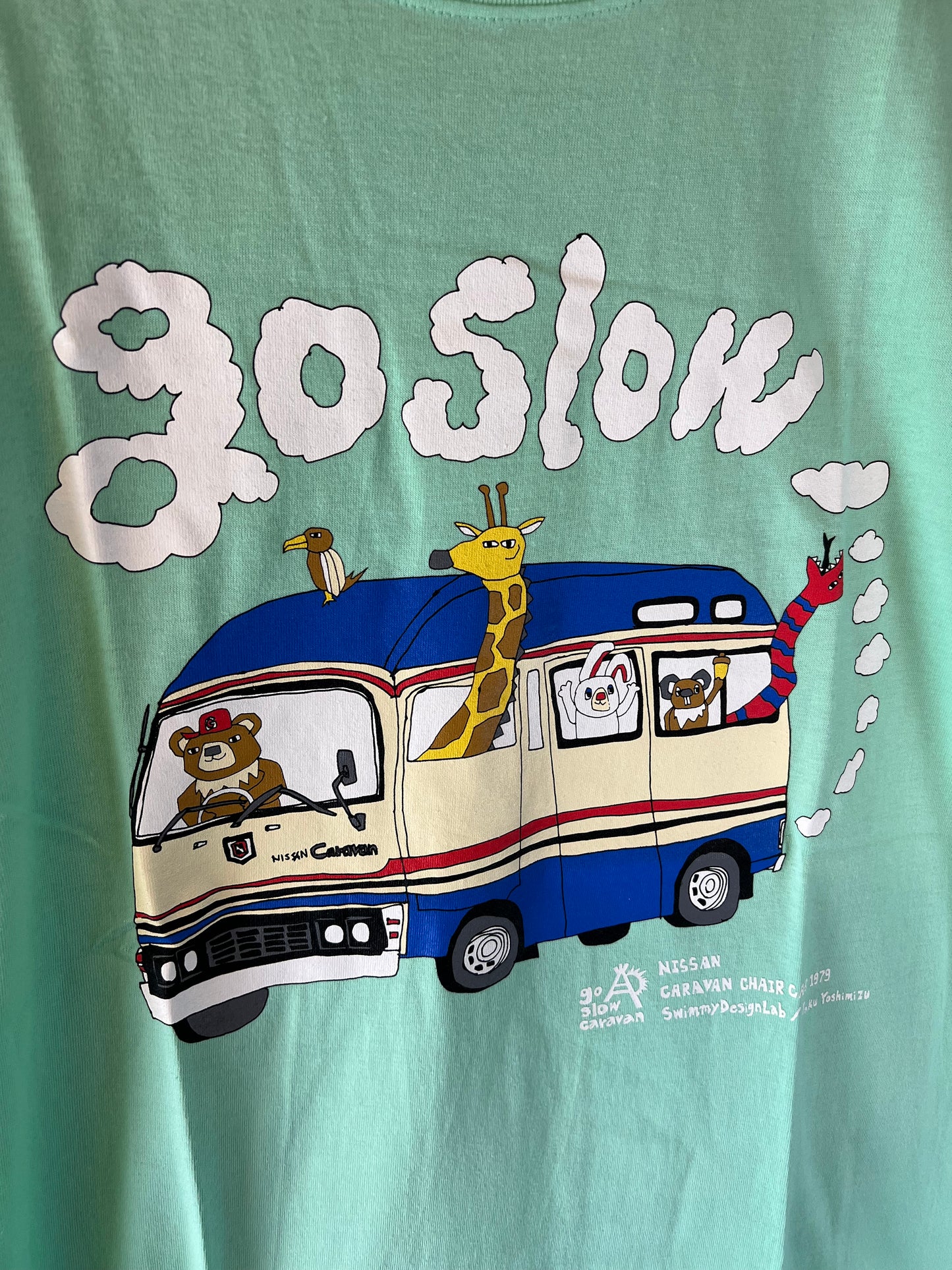 Nissan & Go Slow Caravan - Nissan Chair Cab 1979 Van T-Shirt